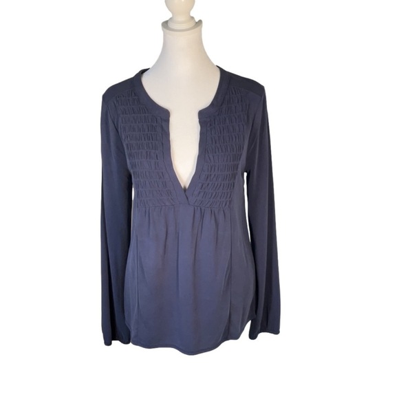 Lucky Brand Tops - Lucky Brand Smocked Blouse